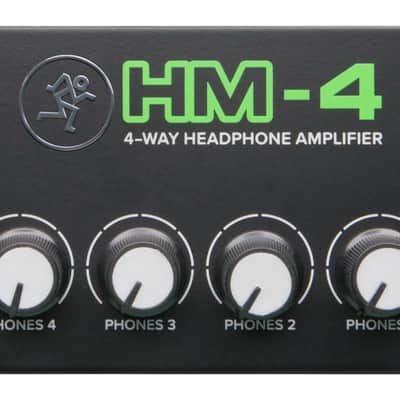Mackie HM-4 4-Way Headphone Amplifier image 3