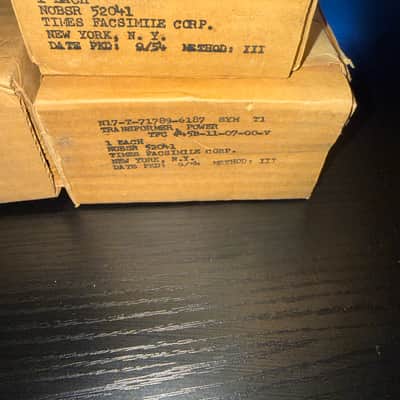 Langevin Vintage Transformer Lot – NOS New Old Stock – Early 1950s – Rare Tube Audio / Recording Gear 1950s - Grey image 14