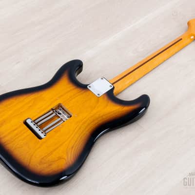 2006 Fender DiMarzio Collection ‘54 Stratocaster ST54-120DMC Sunburst Lacquer, Near-Mint w/ Tweed Case, Japan MIJ image 14