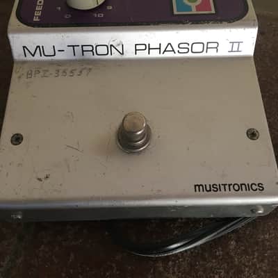 Mu-Tron Phasor II 1977 Silver image 3