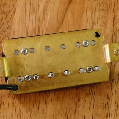 High Output Bridge Humbucker Pickup Black Alnico 2 Magnets 4 Four Conductor Wire image 2