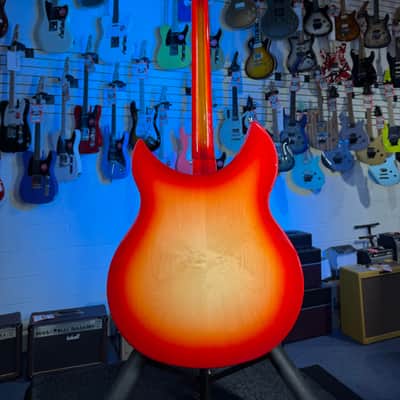 Rickenbacker 330/12 Fireglo Semi-Hollow Electric Guitar, with Ric Case, 706 image 11