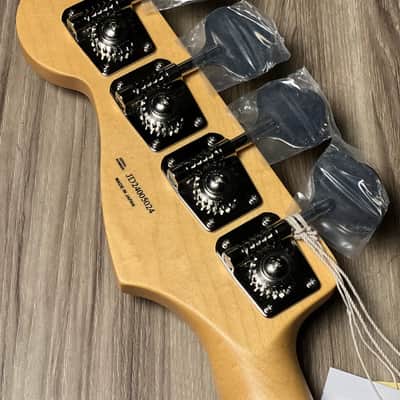 Fender Japan Hybrid II Jazz Bass PJ with Maple FB in Vintage Natural JD24005024 image 6
