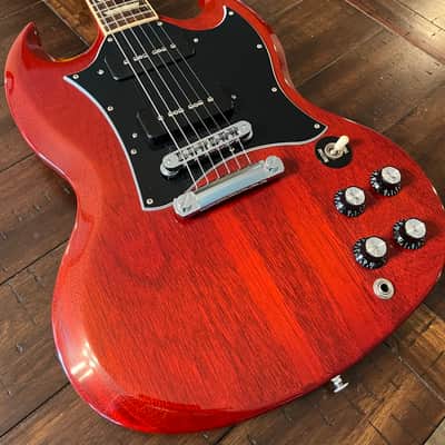 2012 USA Gibson SG P-90 - Heritage Cherry image 3