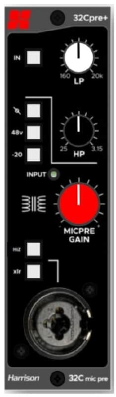 Harrison 32CPRE+ Harrison 500 Series Microphone Preamp image 1