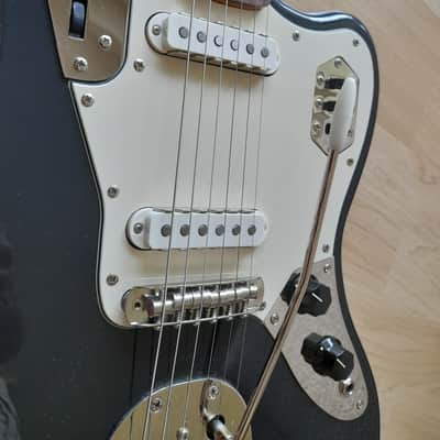 Fender Squier FSR Classic Vibe 60's Jaguar limited edition Charcoal Frost Metallic image 4