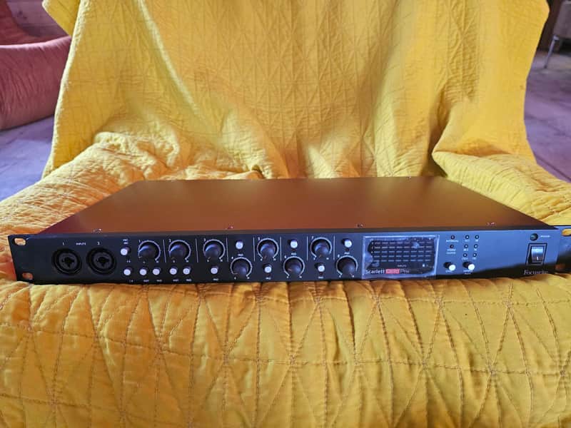 Focusrite Scarlett OctoPre Dynamic 2017 - Present - Black image 1