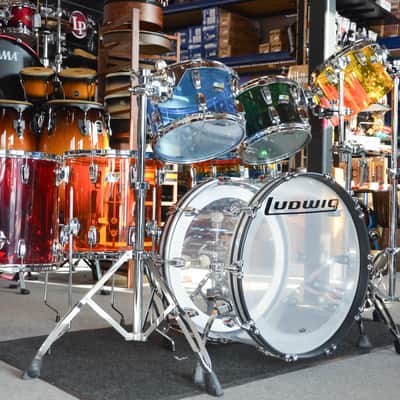 Ludwig Vistalite Jellybean 8 Piece Drum Kit image 1