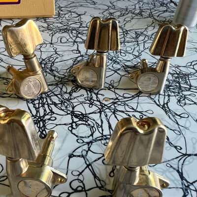 5 Vintage Ibanez Smooth Tuners 1980 MIJ (3 on a side) image 5