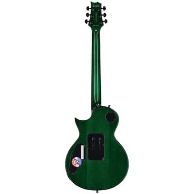 ESP LTD Alex Skolnick AS1 Electric Guitar, Lime Burst image 6
