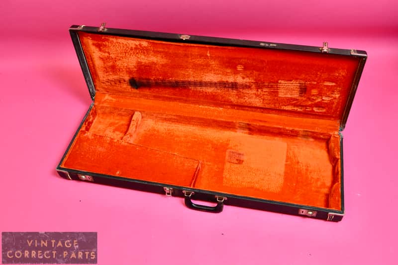 Vintage 1967 - 1972 Fender Stratocaster / Telecaster Hard Case - "Tail" Logo - Nice Shape! image 1