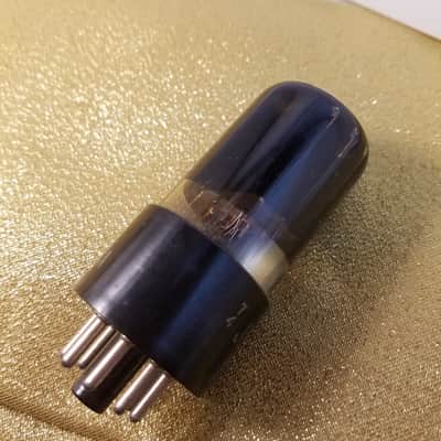 Ken-Rad VT-231 tNOS AT1000 TESTED Vacuum Tube greyglass black glass WWII military JAN-CKR-6SN7-GT dual triode 1941-1946 image 10