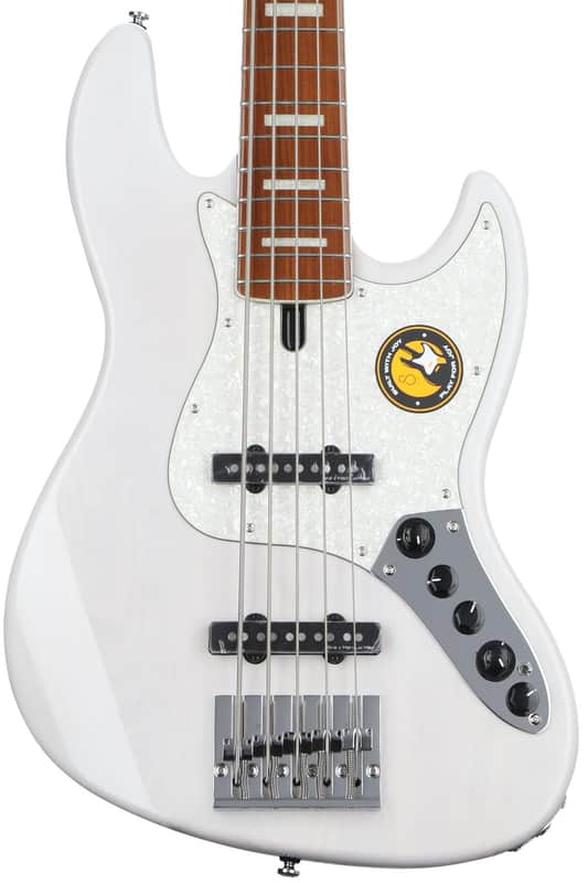 Sire Marcus Miller V8 5-string Electric Bass - White Blonde image 1