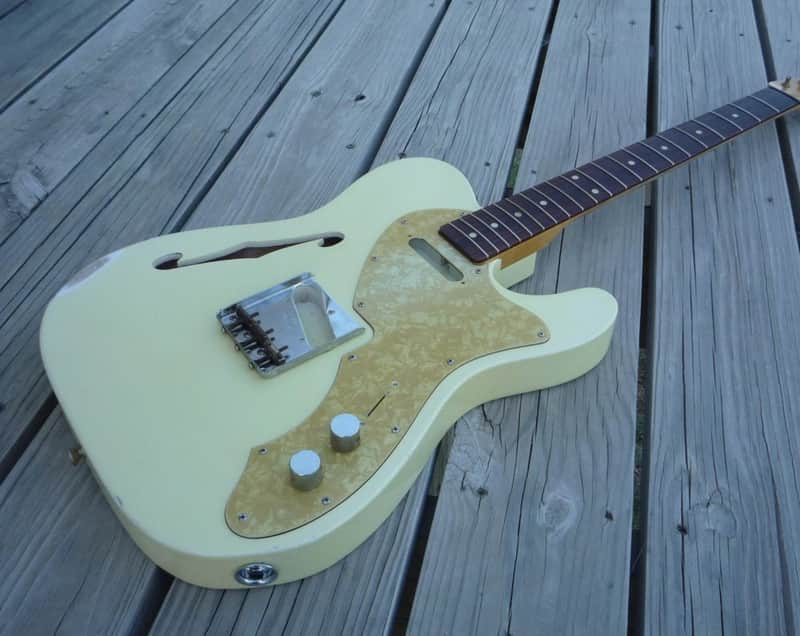 MJT Official Custom Order Aged Nitro Body MK MJT Neck & Hardware by Mark Jenny VTL image 1