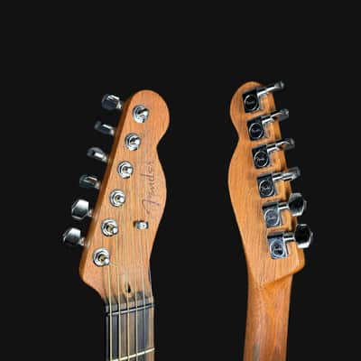 Fender Acoustasonic Telecaster Guitar in Surf Green w/ Deluxe Gigbag image 7