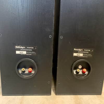 Paradigm Phantom v. 2 Tower Speakers Black image 5