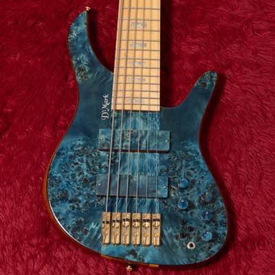 【used】D'Mark Guitars / ALPHA 6 Special Reserve Series Blue Pioppo with LEDs 2025 4.360kg #25B0020【GIB Yokohama】【price included SHIPPING & IMPORT TAX & VAT】 image 6