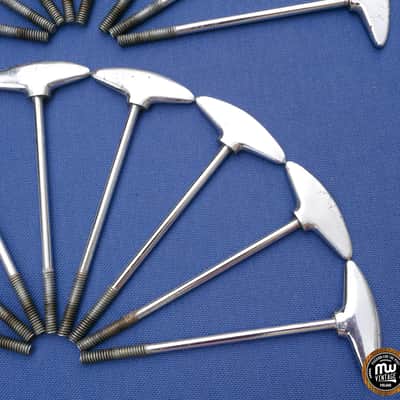 Sonor Teardrop Champion T-rods Tension Rods Bass Drum Lot of 16 Vintage image 8