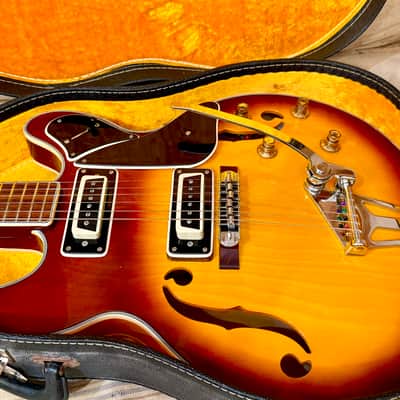 Univox Custom 335 Semi-Hollowbody ~1969 - Sunburst image 14