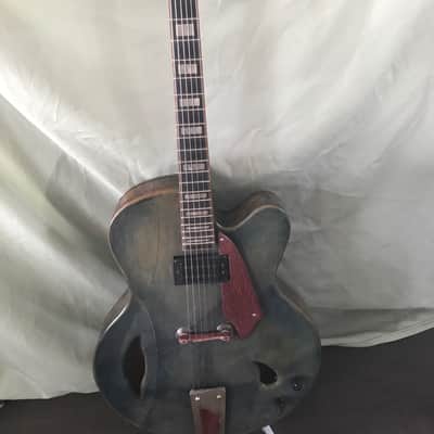 EL WELKER 17" Archtop 2002 - Leather image 3