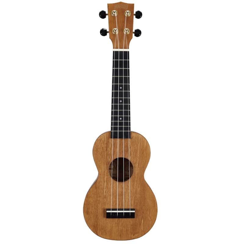 Mahalo MS1 Slimline Series Soprano Ukulele 2026 Transparent Brown W/ Gig Bag image 1