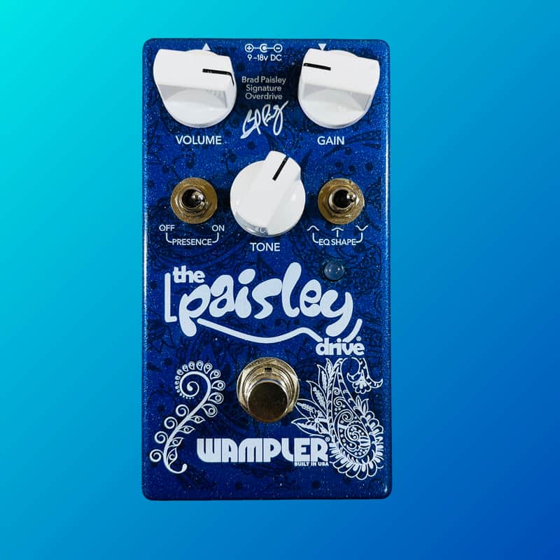 Wampler Paisley Drive Brad Paisley Signature Overdrive Pedal image 1