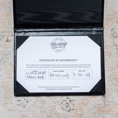 Heritage Custom Shop Core H-150 - Tobacco Sunburst (Artisan Aged) #HC1231206 image 24