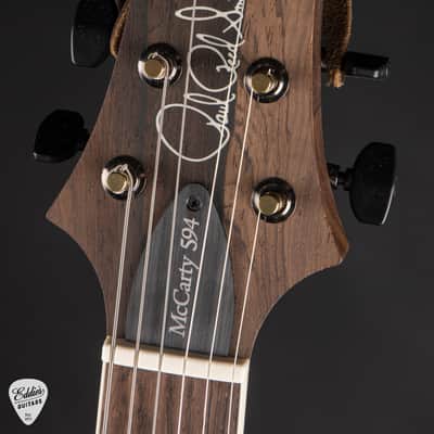 PRS Eddie's Guitars Wood Library McCarty 594 Singlecut Brazilian/Rosewood Neck - Black Gold Burst #417393 image 7