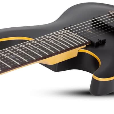Schecter Demon-7 LH - Satin Black (3667) image 13