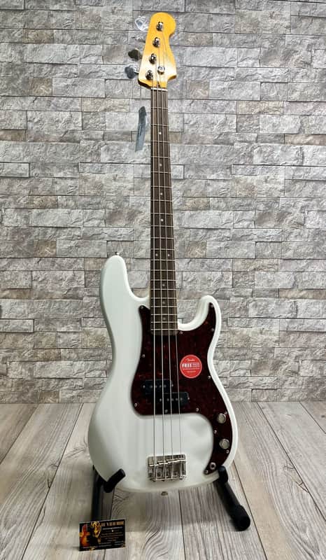 Squier Classic Vibe '60s Precision Bass, Laurel Fingerboard, Olympic White #0374510505 image 1