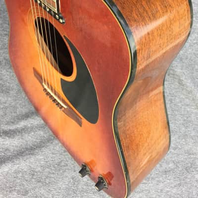 Gibson J-160E 1973 Cherry Sunburst mini P90 pickup image 13