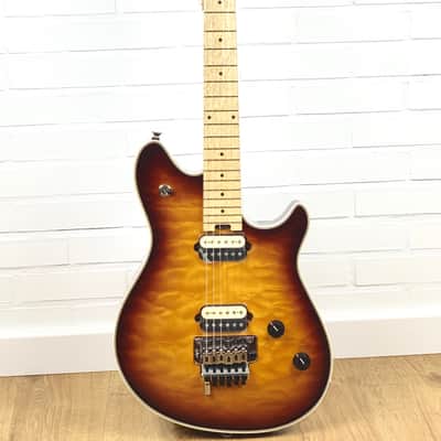 EVH Wolfgang USA Quilt-Top Tobacco Sunburst image 2