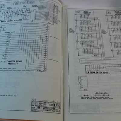 GEM Organ Schematics, models F10, H300, H400 H6000, H7000, Wizard 315, 321 1970s image 4