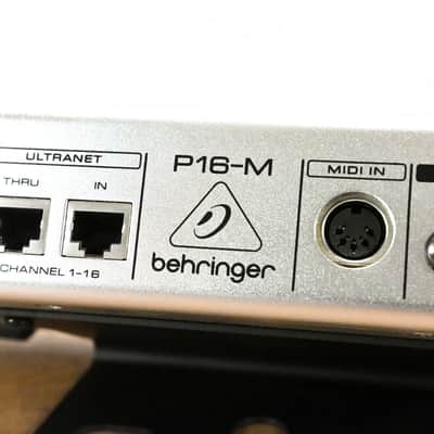 Behringer Powerplay P16-M 16-Channel Digital Personal Mixer CG012P8 image 8