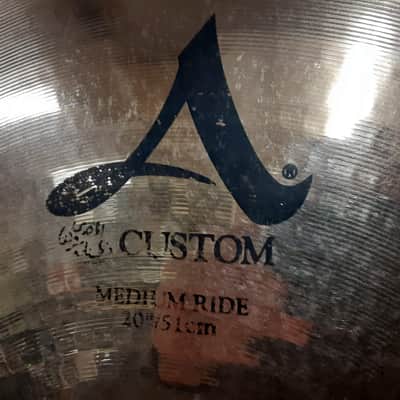 Zildjian 20" A Custom Medium Ride Cymbal image 4