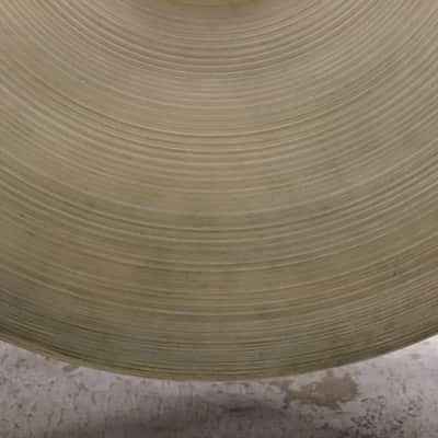 Zilco 18" Thin Crash Cymbal Vintage 1970's 1,312g's image 3
