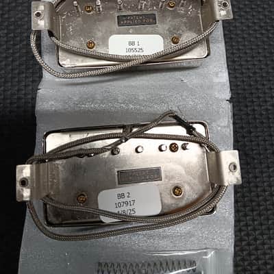 Gibson Burstbucker 1 and 2 Pickup Set 2025 - Nickel image 2