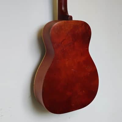Harmony H927 "Stella" Parlor Tailpiece Guitar - 1960s - Natural - AS-IS image 15