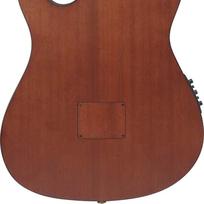 Ibanez FRH10NRGF - Rose Gold Metallic Flat - Thinline Nylon String Acoustic Electric Guitar image 3