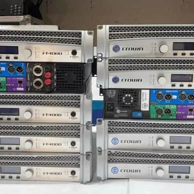 Crown I-Tech 4000 Professional 2-Channel Power Amplifier (LOT OF 4) THS image 3