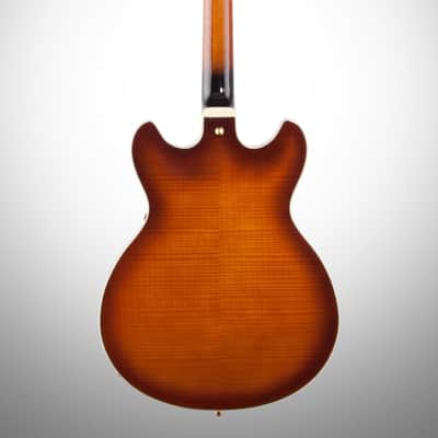 Ibanez Artcore Expressionist AS93FM Semi-Hollowbody Electric Guitar, Violin Sunburst image 6