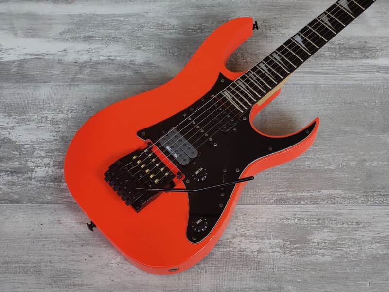 1980's Ibanez Japan RG-575 Reverse Headstock Superstrat (Five Alarm Red) image 1
