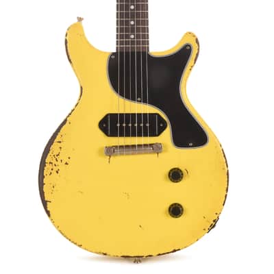 Rock 'N Roll Relics Thunders I Aged Graffiti Yellow w/Dogear Black P90 (Serial #251961) image 2