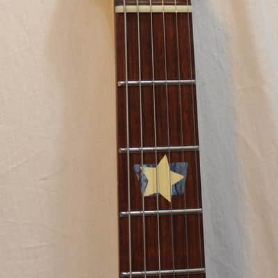 IYV ITF 400 Tele P90 Thinline Burl Top Dark Red in Hard Case image 6