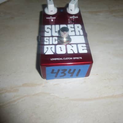 Lovepedal Super Sic Tone Fuzz 2021 - Candy Apple Red image 4