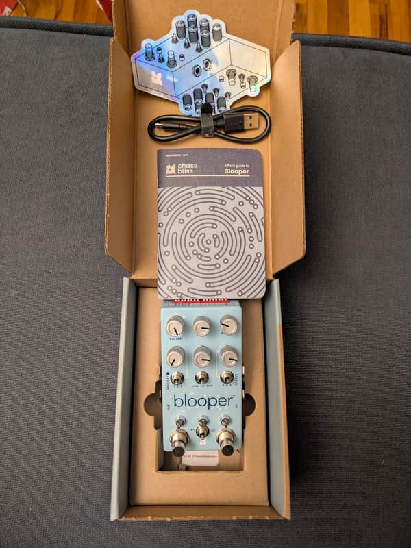 ギター Chase bliss audio blooper Chase Bliss Audio blooper Creative Looping DeviceGuitar Effects