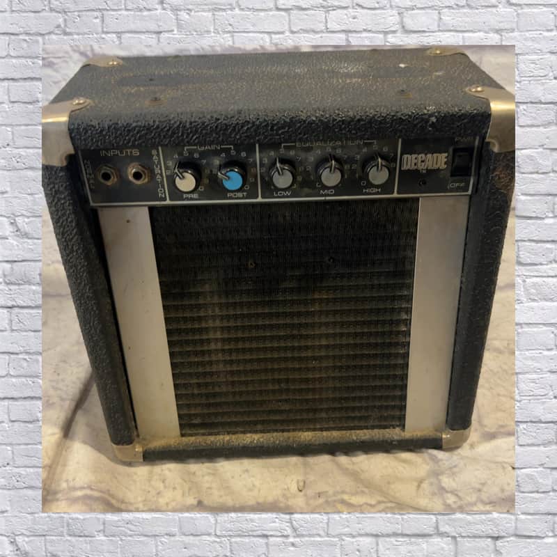 Peavey Decade 1980s Silver Trim Guitar Combo Amp image 1