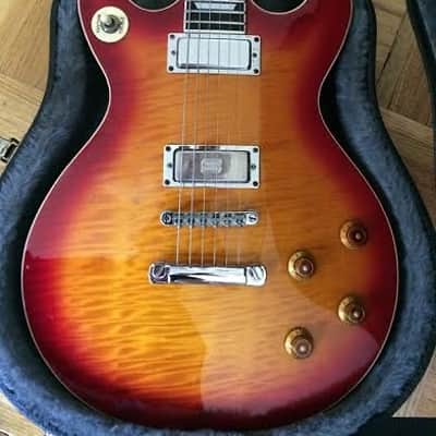 Samick Artist Series Double Cutaway  Cherry Flame image 3