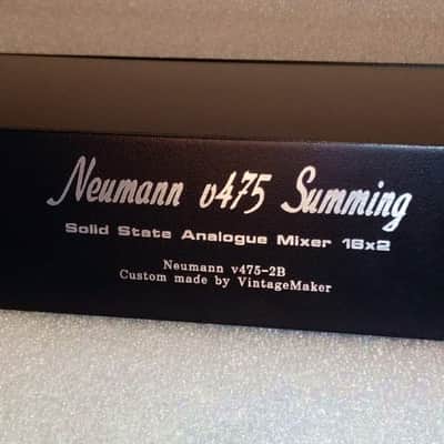 VintageMaker 16x2 Summing Mixer Neumann v475-2B image 1