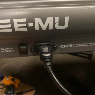 E-MU Systems PK6 KEYBOARD SYNTH 2003 - Silver And Blue image 13